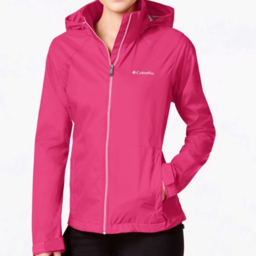 Columbia Switchback II Omni-Shield Water-Repellent windbreaker Jacket size large